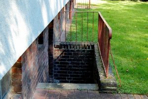 Basements often smell musty because they're damp