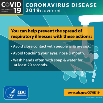 CDC COVID-19 Help prevent the disease from spreading